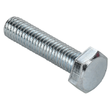 Болт с шестигранной головкой и полной резьбой DIN 933 М10х80 HDZ IEK (CMZ10-BTP-10-80-HDZ)