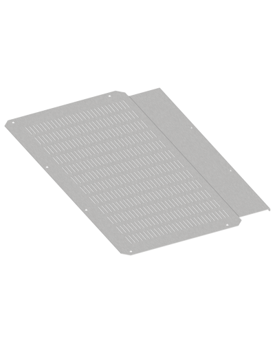 FORMAT Фланец основания встроенного отсека вентилируемый 400х800мм IEK (FO-00-FBCV-040-080) в Калуге Аксессуары для стоек и шкафов Pintop.ru