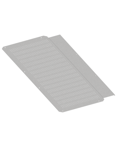 FORMAT Фланец основания встроенного отсека вентилируемый 400х1000мм IEK (FO-00-FBCV-040-100) в Калуге Аксессуары для стоек и шкафов Pintop.ru