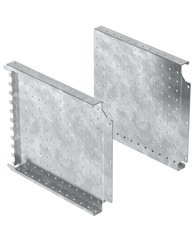 FORMAT Панель монтажная боковая перфорированная 300х400мм (2шт/упак) IEK (FO-00-MPSP-030-040) в Калуге Аксессуары для стоек и шкафов Pintop.ru