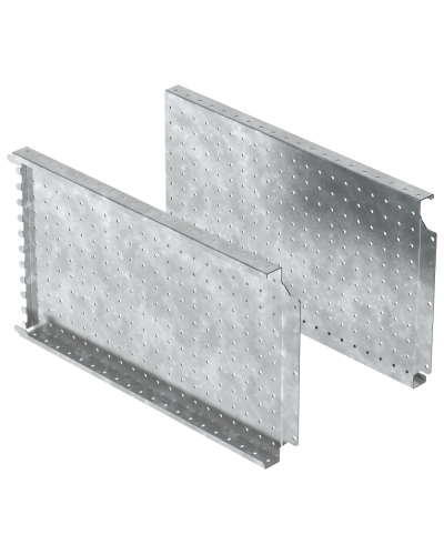 FORMAT Панель монтажная боковая перфорированная 300х600мм (2шт/упак) IEK (FO-00-MPSP-030-060) в Калуге Аксессуары для стоек и шкафов Pintop.ru