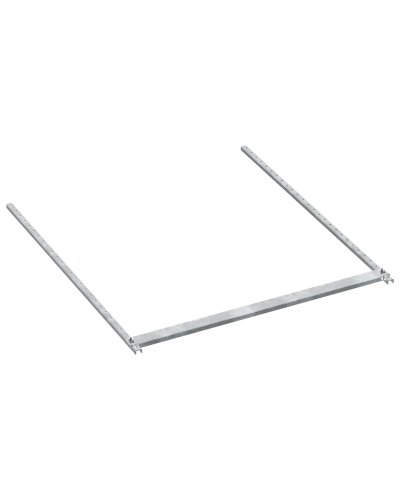 FORMAT Панель нижняя наборная в шкаф 800х800мм IEK (FO-00-PLT-080-080) в Калуге Аксессуары для стоек и шкафов Pintop.ru