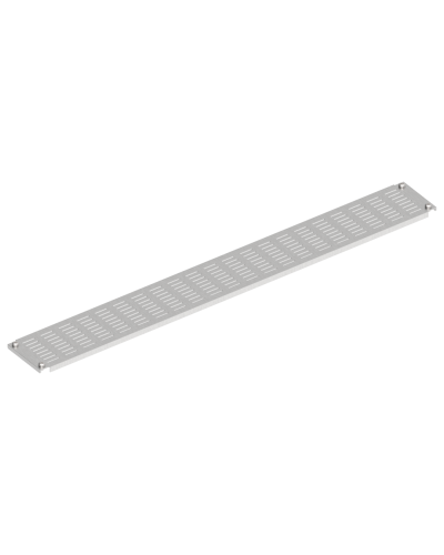 FORMAT Заглушка панели нижней наборной вентилируемой 100мм шкаф шириной 1000мм IEK (FO-00-PLTV-010-100) в Калуге Аксессуары для стоек и шкафов Pintop.ru