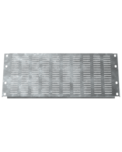 FORMAT Заглушка панели нижней наборной вентилируемой 200мм в шкаф шириной 600мм IEK (FO-00-PLTV-020-060) в Калуге Аксессуары для стоек и шкафов Pintop.ru