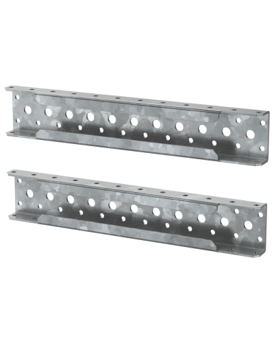 FORMAT Профиль монтажный 50х25 в шкаф 400мм (2шт/упак) IEK (FO-00-PRM-040) в Калуге Аксессуары для стоек и шкафов Pintop.ru
