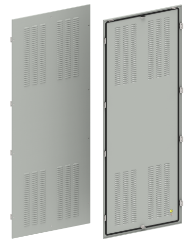 FORMAT Панель боковая вентилируемая 2000х800мм IP31 (2шт/компл) IEK (FO-00-PSV-200-080-31) в Калуге Аксессуары для стоек и шкафов Pintop.ru