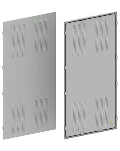 FORMAT Панель боковая вентилируемая 2000х1000мм IP31 (2шт/компл) IEK (FO-00-PSV-200-100-31) в Калуге Аксессуары для стоек и шкафов Pintop.ru