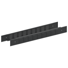 FORMAT Панель цоколя вентилируемая 100х1000мм RAL7021 (2шт/компл) IEK (FO-00D-PCV-010-100-7021)