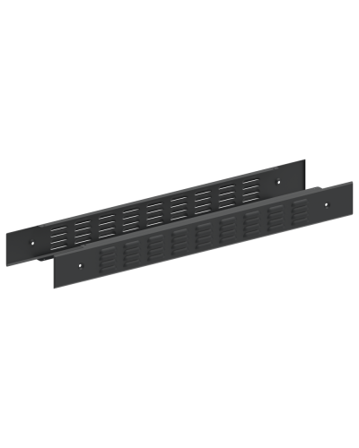 FORMAT Панель цоколя вентилируемая 100х1000мм RAL7021 (2шт/компл) IEK (FO-00D-PCV-010-100-7021) в Калуге Аксессуары для стоек и шкафов Pintop.ru