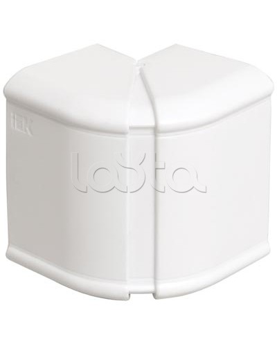 Угол изменяемый внешний для соединения двух кабель-каналов типоразмера 100х60 IEK (CKK-40D-W-100-060-K01) в Калуге Аксессуары для кабель-канала Pintop.ru