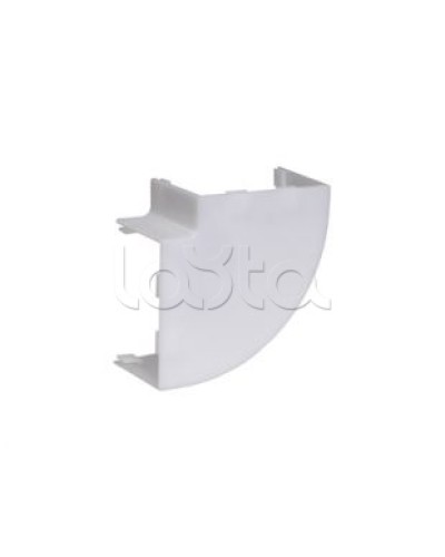 Поворот на 90 гр. КМП 100x40 ЭЛЕКОР IEK CKMP10D-P-100-040-K01 в Калуге Аксессуары для кабель-канала Pintop.ru