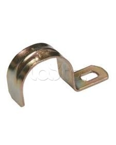 Скоба металлическая однолапковая d14-15 IEK CMAT10-14-100 в Калуге Держатели, клипсы, скобы Pintop.ru