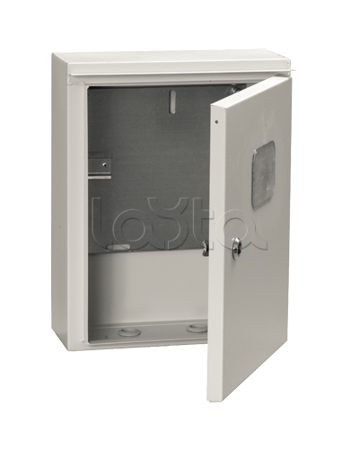 Щит ввода и учета электроэнергии на 3 модуля IEK ЩУ 3/1-0 74 У1 IP54 (MKM51-N-03-54) в Калуге Щиты электрические Pintop.ru