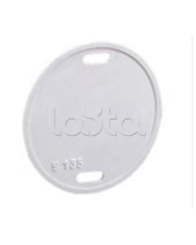 Бирка кабельная маркировочная У-135 (круг 55 мм) IEK UZMA-BIK-Y135-R в Калуге Аксессуары для кабель-канала Pintop.ru