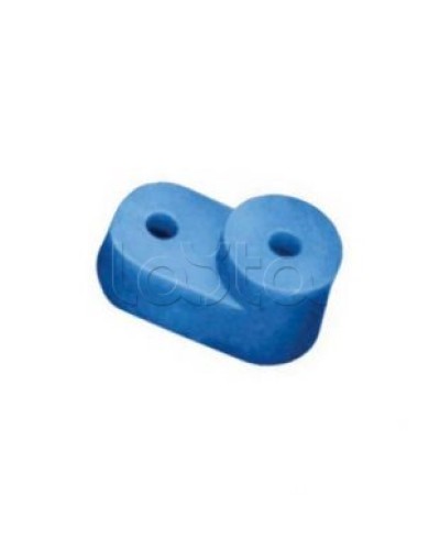 Угловой изолятор для «0» шины синий IEK YIS32 в Калуге Клеммные колодки Pintop.ru