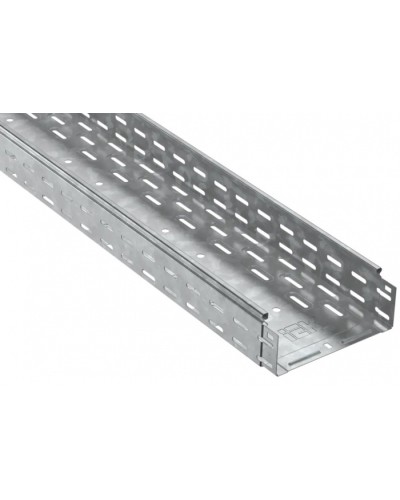 ESCA Лоток перфорированный 80х300х3000-1,0 HDZ IEK (CLP10-080-300-100-3-M-HDZ) в Калуге Кабельные лотки Pintop.ru