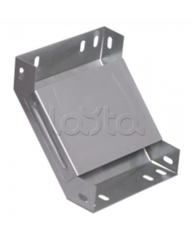 Поворот на 90° вертикальный внутренний 50х200 HDZ IEK (CLP1V-050-200-M-HDZ) в Калуге Аксессуары для лотков Pintop.ru