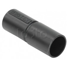 Муфта труба-труба GI20G черный IEK (CTA10D-GIG20-K02-100)
