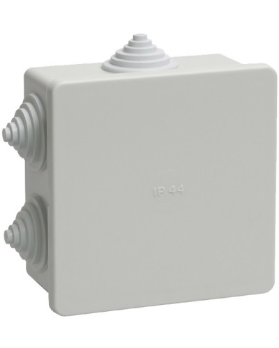 Коробка КМ41235 распаячная для о/п (RAL7035, 6 гермовводов) IEK UKO11-085-085-040-K41-44 в Калуге Распределительные коробки Pintop.ru