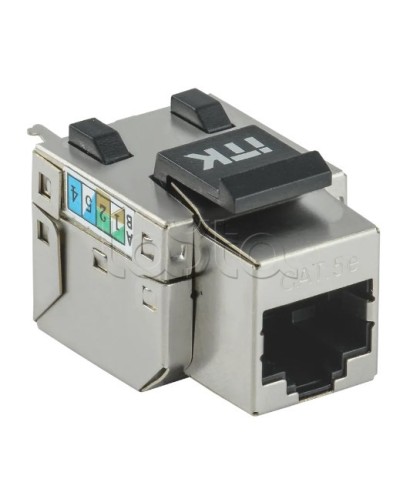 Модуль Keystone Jack кат. 5E FTP 110 IDC 90 град. розет. ITK CS1-1C5EF-11 в Калуге Модули Keystone Pintop.ru