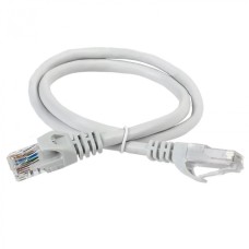 ITK Коммутационный шнур (патч-корд) кат.5Е UTP 1м серый (PC01-C5EU-1M)