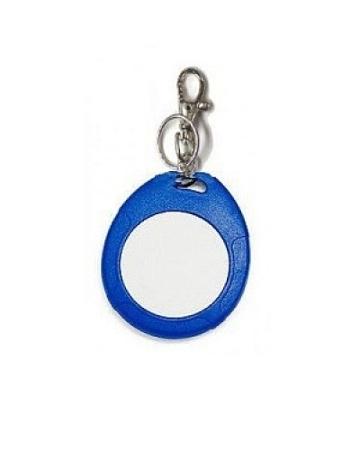 Брелок IronLogic IL-07EBW(order), с кольцом, синий + белый (номера по порядку) в Калуге Оптовые идентификаторы Pintop.ru