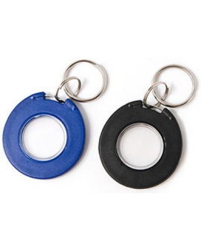 Брелок IronLogic IL-08MBT, 1K, с кольцом, синий с прозрачной серединой в Калуге Оптовые идентификаторы Pintop.ru