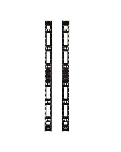 Комплект вертикальных лотков для PDU для шкафов LANMASTER DC 42U, 2 шт. LANMASTER LAN-DC-CB-42U-PDU-TR в Калуге Аксессуары для стоек и шкафов Pintop.ru