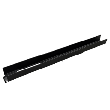 Горизонтальный лоток для установки между профилями шкафа LAN-DC шириной 800 мм, раздвижной, 457-762 мм, черный LANMASTER LAN-DC-CB-HTR-8