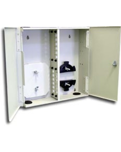 Кросс оптический, настенный, на 4 адаптерные панели LANMASTER LAN-FOB-WM-4H в Калуге Кросс оптический Pintop.ru