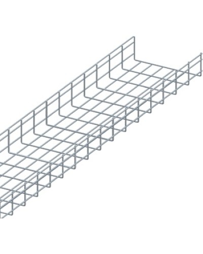 Лоток проволочный 100х200мм, Ф3.8мм, оцинкованный (3 м) LANMASTER LAN-MT100x200-3.8EZ в Калуге Кабельные лотки Pintop.ru