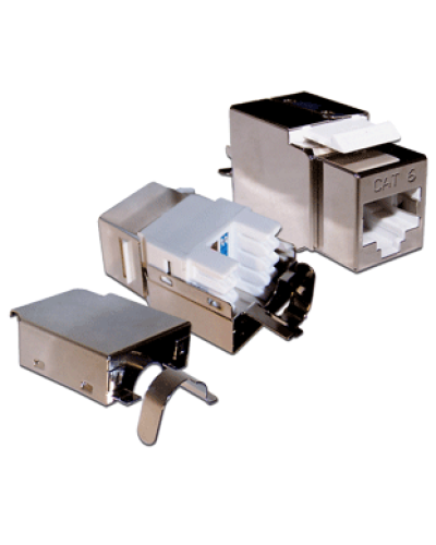 Индустриальный модуль Keystone, RJ45, cat.6, STP, 180 градусов, IP68 LANMASTER (LAN-OK45S6/180-WP) в Калуге Коммутационные изделия Pintop.ru