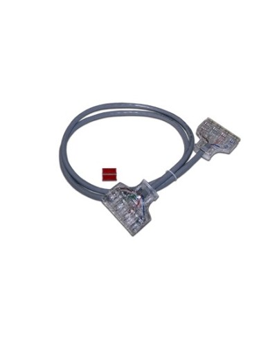 Патч-корд 110 тип - 110 тип, 1 пара, категория 6, 1.5 м, серый LANMASTER LAN-P4-P4-1.5/6 в Калуге Патч-корды и пигтейлы Pintop.ru