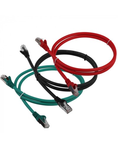 Патч-корд LSZH FTP кат.6, 15 м, синий LANMASTER LAN-PC45/S6-15-BL в Калуге Патч-корды и пигтейлы Pintop.ru
