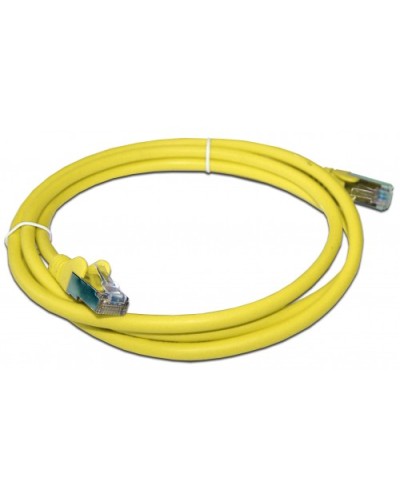 Патч-корд RJ45 - RJ45, 4 пары, FTP, категория 6A, 3 м, желтый, LSZH LANMASTER LAN-PC45/S6A-3.0-YL в Калуге Патч-корды и пигтейлы Pintop.ru