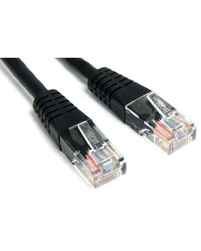 Патч-корд RJ45 - RJ45, 4 пары, UTP, категория 6, 7 м, черный, LSZH LANMASTER LAN-PC45/U6-7.0-BK в Калуге Патч-корды и пигтейлы Pintop.ru