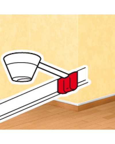 Ответвление Т-образное с перегородкой в 3 плоск. для мини-каналов 32х20 и 40x20 LEGRAND 030216 в Калуге Аксессуары для кабель-канала Pintop.ru