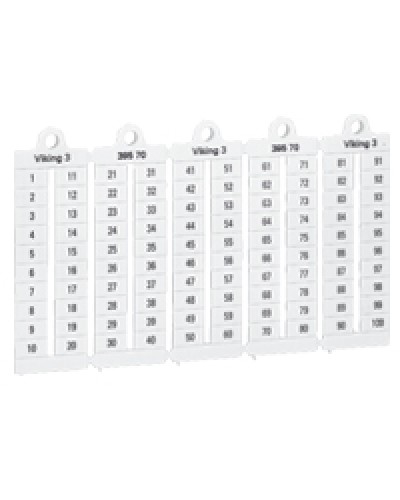 Пластина маркерная Legrand 039509 в Калуге Аксессуары для кабель-канала Pintop.ru