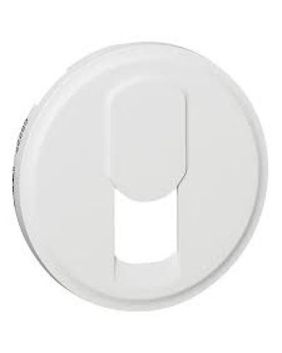 Лицевая панель для розетки телефонной белый Celiane Legrand 068237 в Калуге Аксессуары для кабель-канала Pintop.ru