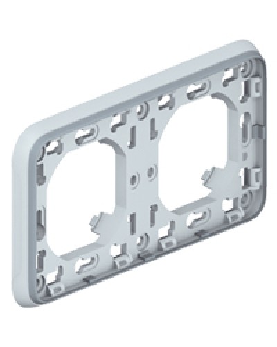 Рамка с суппортом для встроенного монтажа Plexo Legrand 069683 в Калуге Аксессуары для кабель-канала Pintop.ru