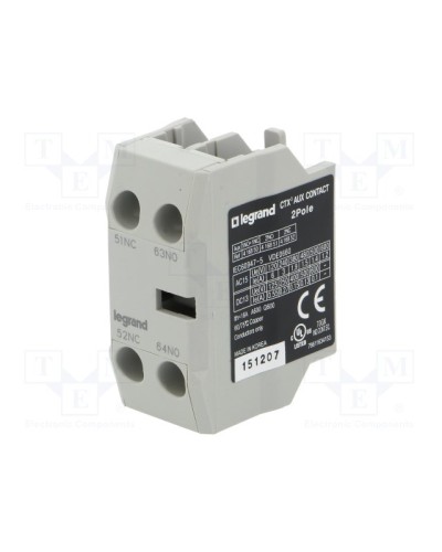 Блок вспомогательных контактов Legrand 416850 в Калуге Дополнительное оборудование для сетей Pintop.ru