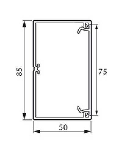 Кабель-канал METRA 85x50 Legrand (638080) в Калуге Кабель-канал Pintop.ru