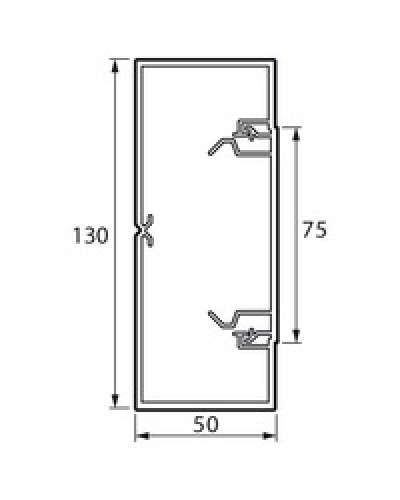 Кабель-канал METRA 130x50 Legrand (638082) в Калуге Кабель-канал Pintop.ru