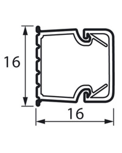 Кабель-канал METRA 16x16 Legrand (638191) в Калуге Кабель-канал Pintop.ru