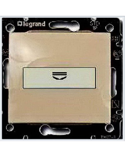 Выключатель c картой 10А слоновая кость Valena Legrand 774134 в Калуге Аксессуары для кабель-канала Pintop.ru