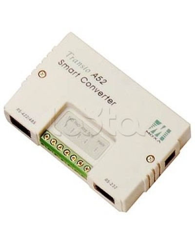 Преобразователь интерфейсов RS-232 в RS-422/485 с изоляцией 2 КВ Moxa A53/220VAC DB9 в Калуге Дополнительное оборудование для ОПС Pintop.ru