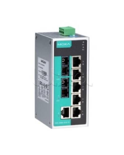 Коммутатор неуправляемый промышленный 8-портовый Moxa EDS-208A-SS-SC в Калуге Коммутаторы Pintop.ru