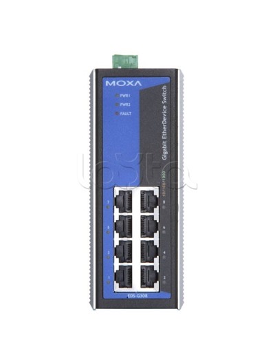 Коммутатор неуправляемый промышленный 8-портовый Moxa EDS-G308 в Калуге Коммутаторы Pintop.ru