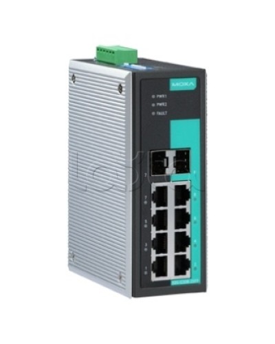 Коммутатор неуправляемый промышленный 6-портовый Moxa EDS-G308-2SFP-T в Калуге Коммутаторы Pintop.ru