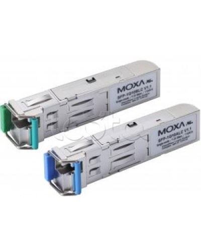 Трансивер-SFP одножильный (WDM) Moxa SFP-1G10BLC-T в Калуге Модули SFP/XFP/GBIC Pintop.ru